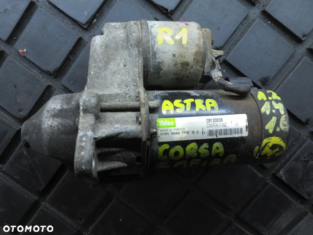 ROZRUSZNIK OPEL CORSA 1.2 16V 09130838 D6RA162 - 1