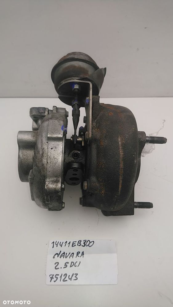 TURBINA 2.5 DCI 2.5 Di 174KM NAVARA 14411EB300 751243 - 3