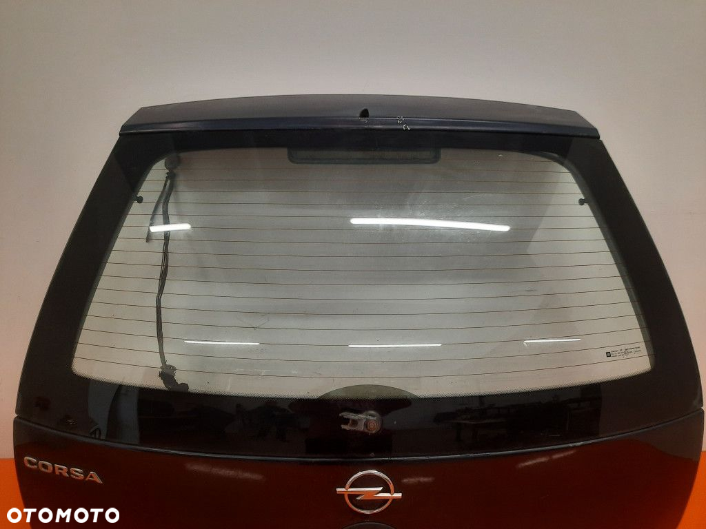 OPEL CORSA-C HB 5D 03-06 KLAPA BAGAŻNIKA  Z20U - 4