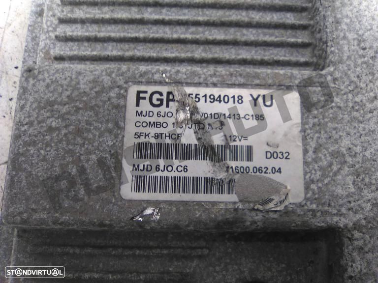 Centralina Motor 5519_4018 Opel Combo C [2002_2012] 1.3 Cdti 16 - 2