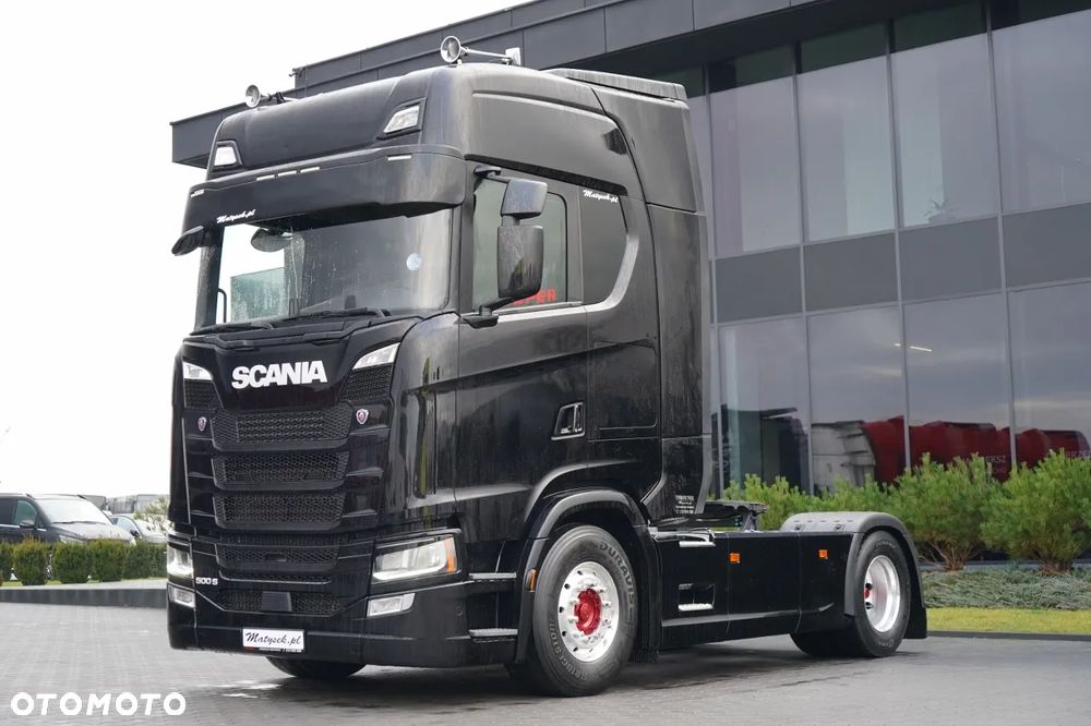 Scania S 500 / RETARDER / KLIMA POSTOJOWA / CAŁA NA PODUSZKACH / ALUFELGI / SKÓRY / - 2