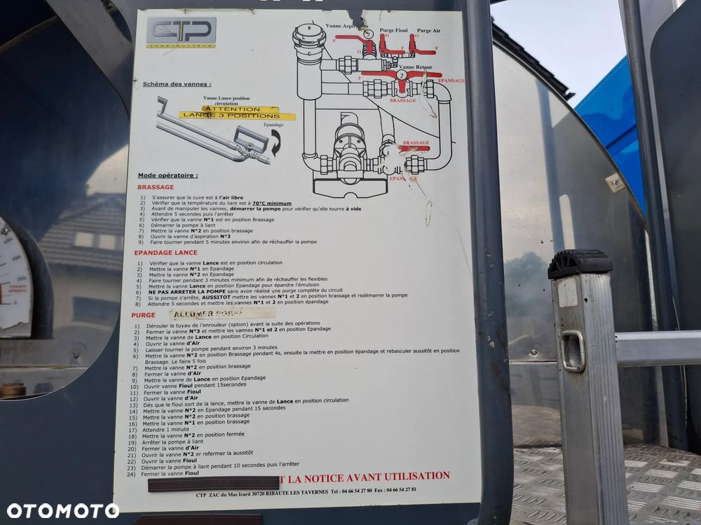 Renault D16 Skrapiarka CTP Constructeur Naprawa Asfaltu Rozsypywacz Grysu Wywrotka - 13