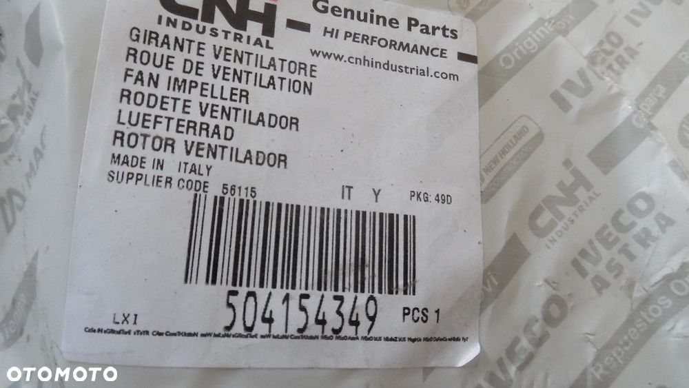 Wentylator wiskozy Iveco Daily 504154349 - 3