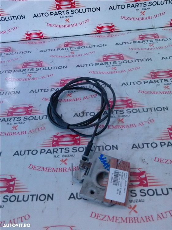 cablu deschidere capota renault clio simbol 1.2b an fabr. 2010 - 1