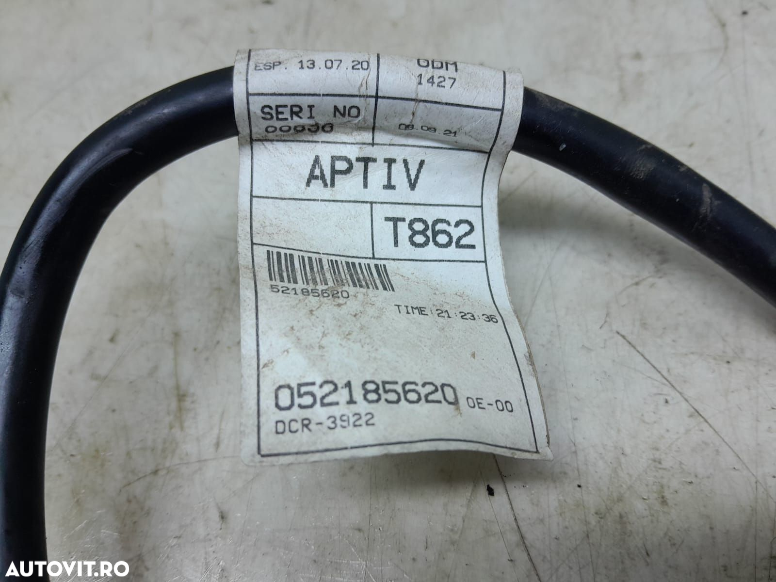Borna baterie 052185620 Fiat Tipo 356 (2) [2015 - 2020] 1.0 benzina 5 - 2