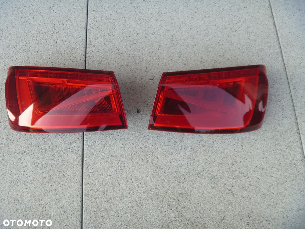 AUDI A3 SEDAN 8V5 LAMPA TYLNA LEWA PRAWA LED W KLAPĘ ORYGINAŁ IGŁA USA - 8