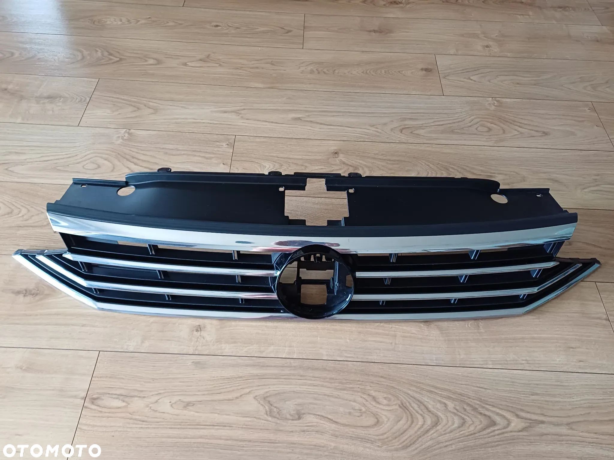 VW PASSAT B8 LIFT 18- ATRAPA GRILL ZDERZAKA ORYGINAŁ 3G0853651 WYSYŁKA - 1