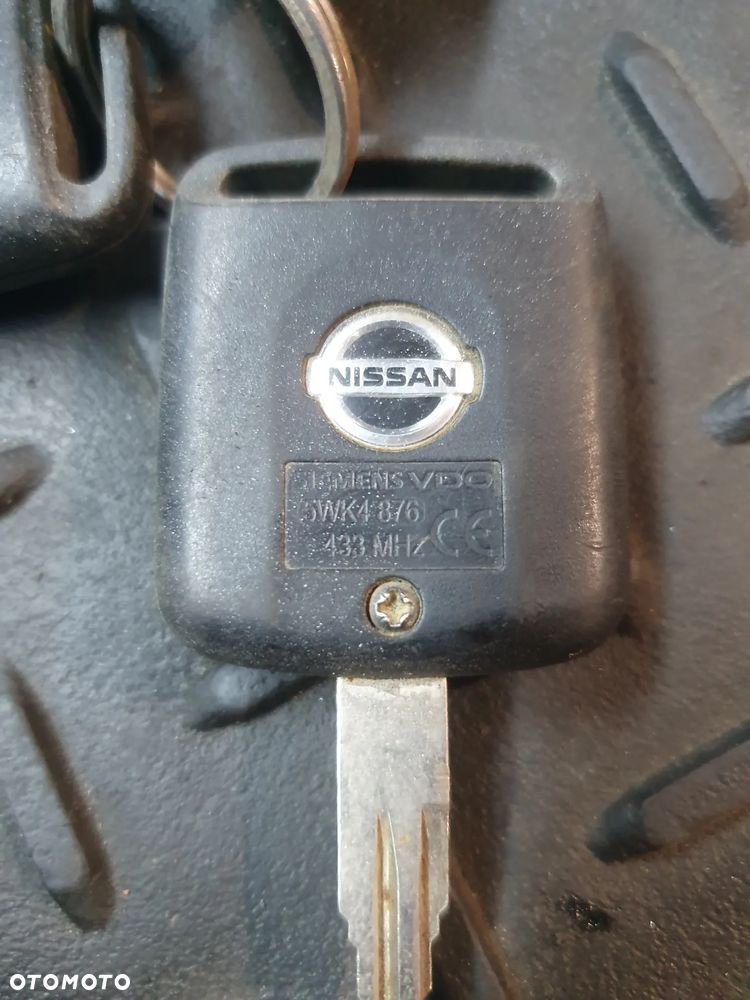 KLUCZYK PILOT NISSAN MICRA ALMERA NAVARA 5WK4876 QASHQAI J10 KOMPLET 2 SZT - 3