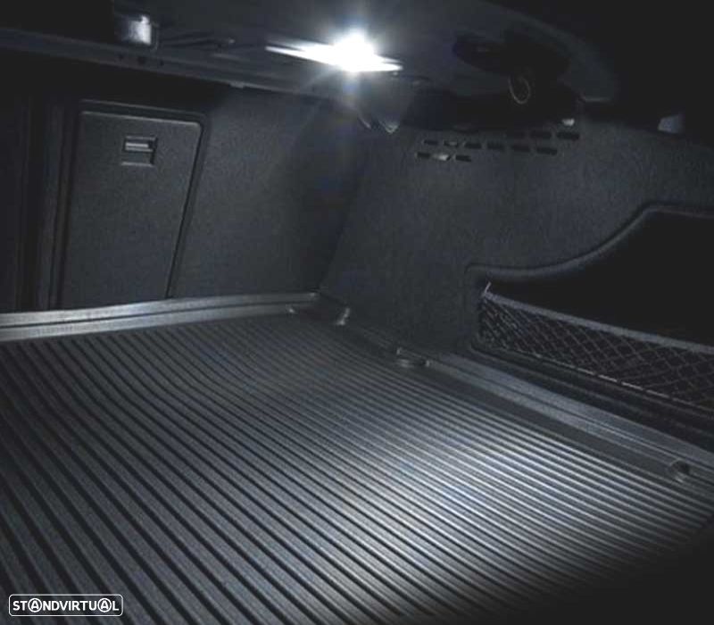 KIT COMPLETO DE 19 LÂMPADAS LED INTERIOR PARA AUDI A6 ALLROAD QUATTRO 4GH 4GJ 2012 + - 3