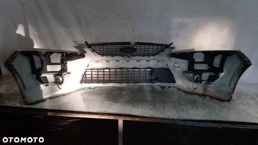 + ZDERZAK PRZÓD PRZEDNI FORD MONDEO MK.4 4 IV 86 BŁĘKITNY HALOGENY - 5