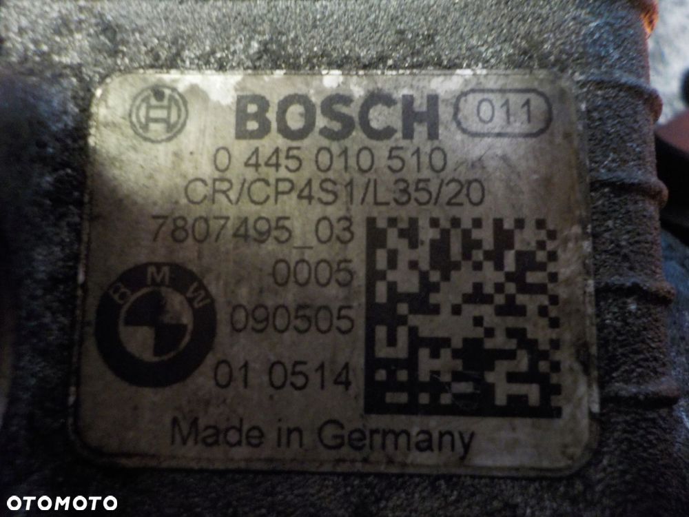BMW E60 E83 E90 E87 2.0 D EURO 4 10r 177KM N47 pompa wtryskowa 0445010510 - 15