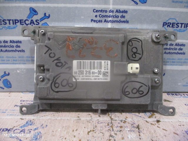 Display Relogio 9825031680 TOYOTA PROACE 2 M FOURGON LONG 2018 1.6D4D 115CV 5P CINZENTO ESCURO - 2