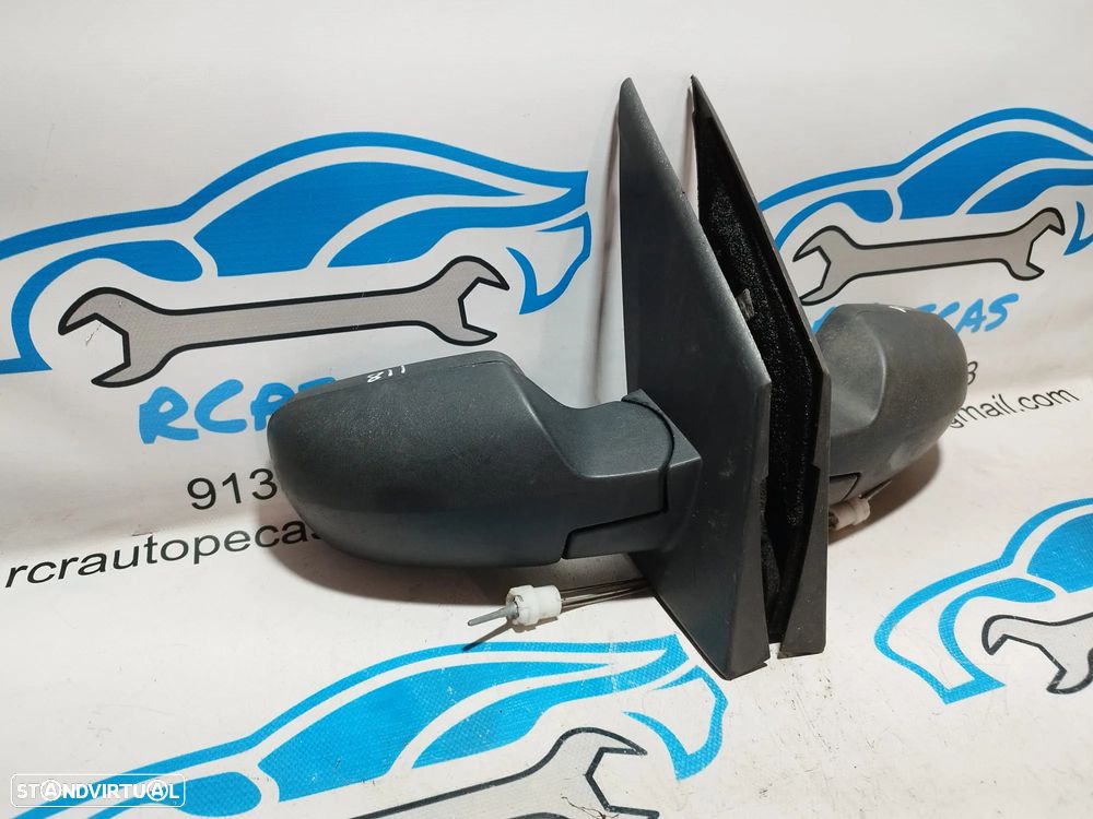 ESPELHO RETROVISOR ESQUERDO DIREITO FORD FIESTA V 5 MK5 2N1117682AN 2S6117683AM MANUAL ESPELHOS RETROVISORES - 3