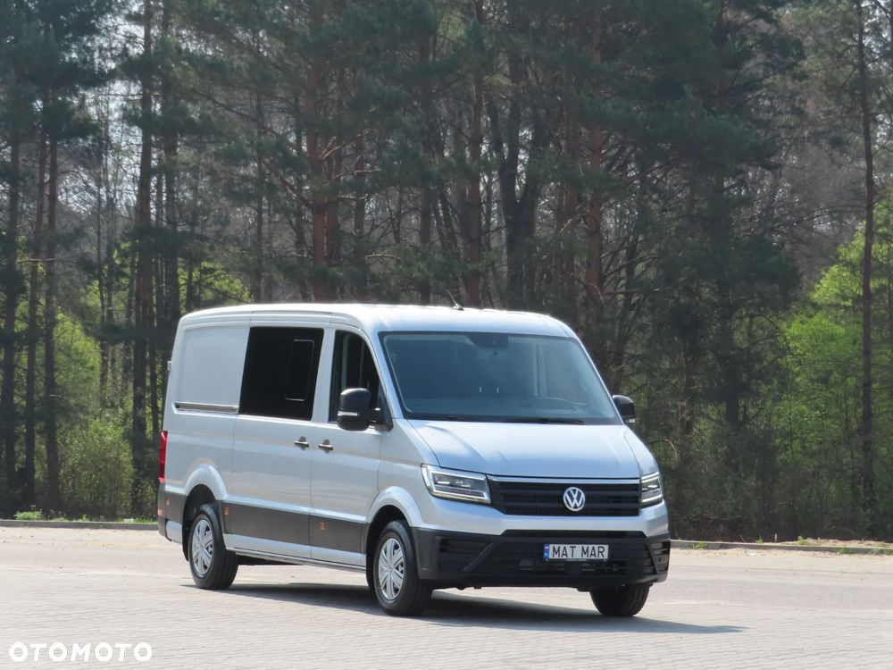 Volkswagen Crafter 35 BiTDI 2.0 177 KM AUTOMAT 6-Cio Os.+ 1036 Kg Ładowność MIXTO Indywidualna Zabudowa VIP, L2H1 Furgon Blaszak, 5905 mm Dł, FULL LED, DRZWI PRZESUWNE Z OBU STRON, HAK 3000 Kg, Rozstaw Osi 3665 mm, Stan Wizualny I Techniczny NOWY Tak Jak Z Taśmy Produkcyjnej Gotowy Dostępny OKAZJA POLECAM - 2
