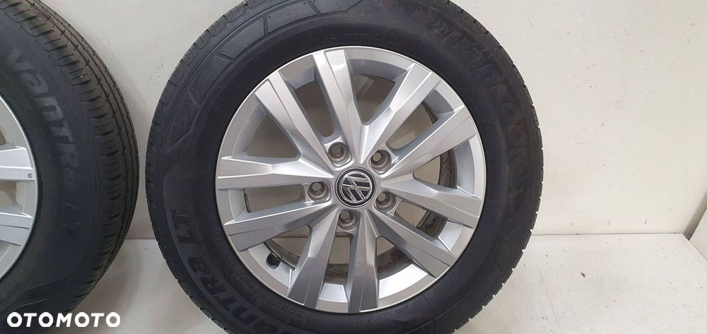 felgi vw t5 t6 6.5x16" et51 7e0601025n 5x120 opony lato 8mm 205/65 r16 - 5