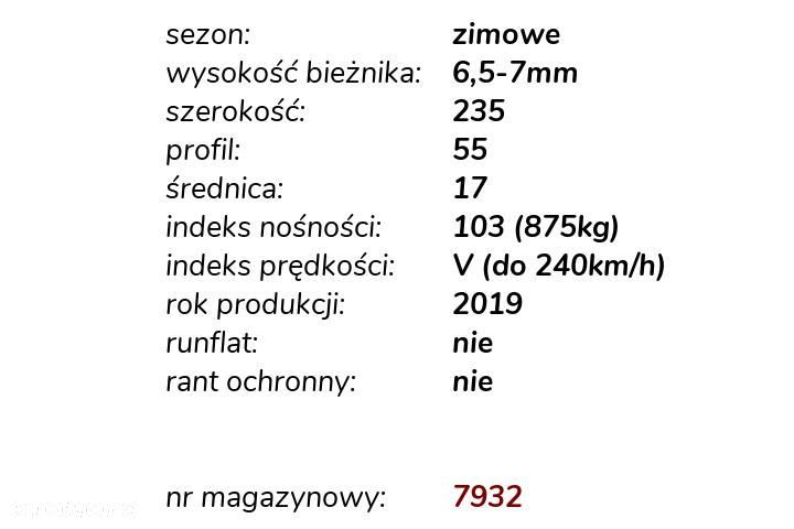 Nokian WR SNOWPROOF 235/55 R17 - 3