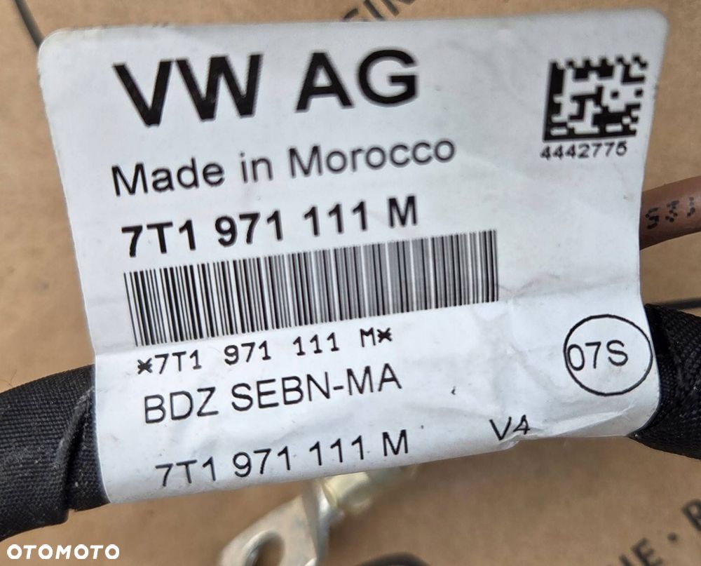 volkswagen multivan transporter t7 wiązka elektryczna przekładni 7t1971111m - 2
