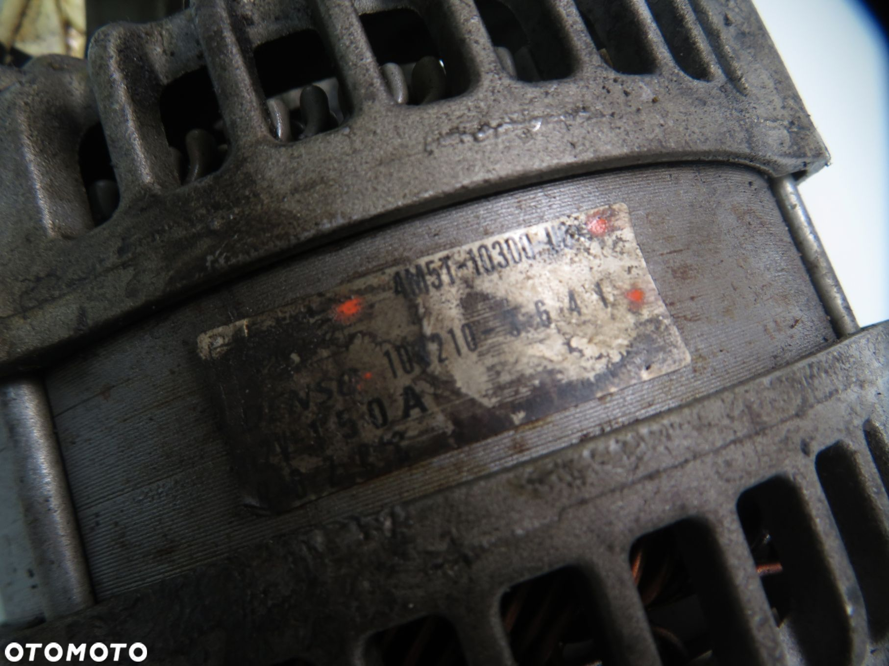ALTERNATOR FORD FOCUS MK2 II 1.8 TDCi 4M5T10300 UC - 4