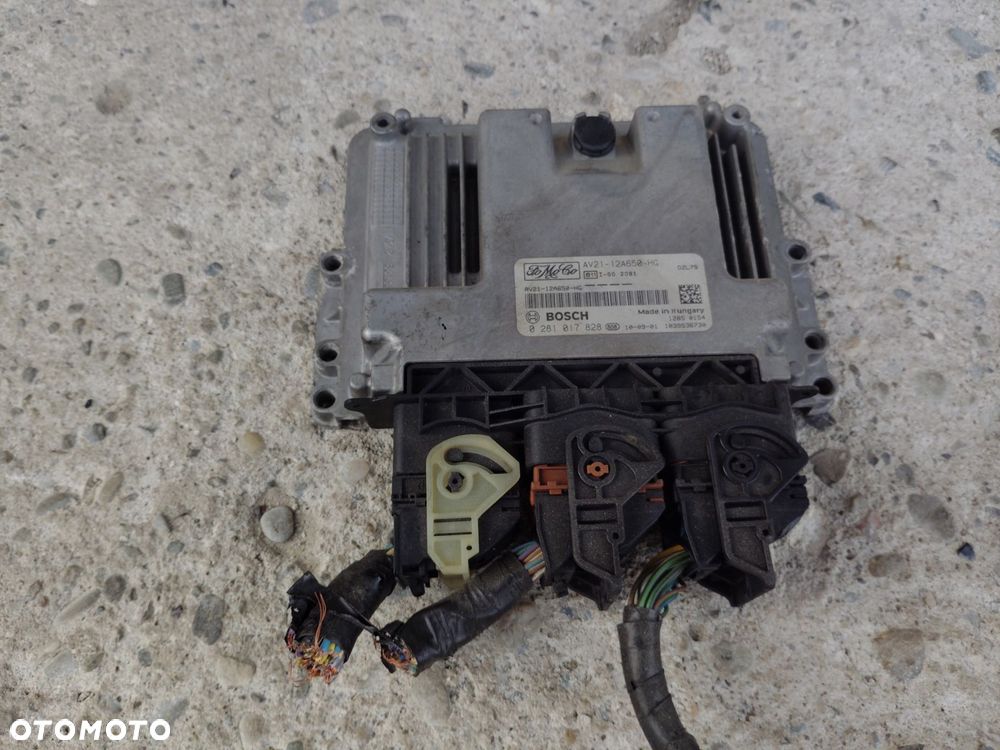 KOMPUTER STEROWNIK SILNIKA FORD FIESTA MK7 VII AV2112A650HG - 2