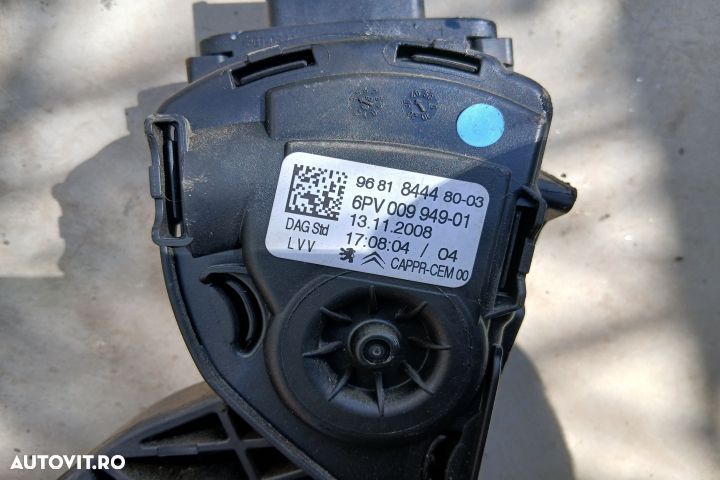 Pedala acceleratie 9681844480 9681844480 Peugeot 308 T7 [2007 - 2011] - 4