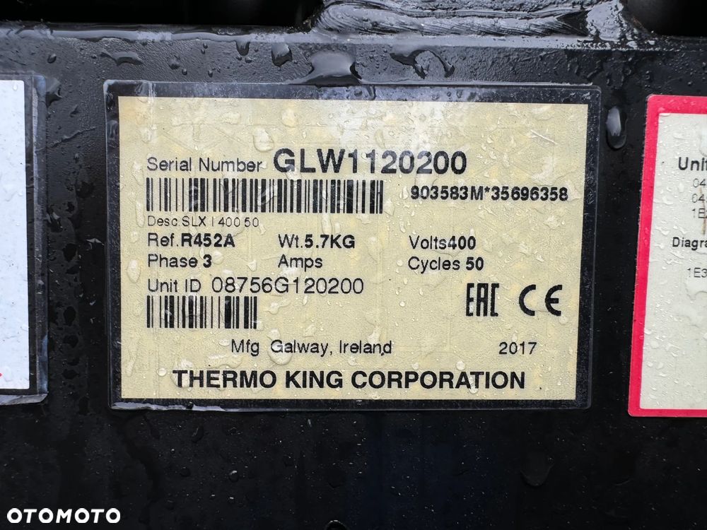 Krone Chłodnia Hakowa, SAF, Thermo King SLXi 400 - 32