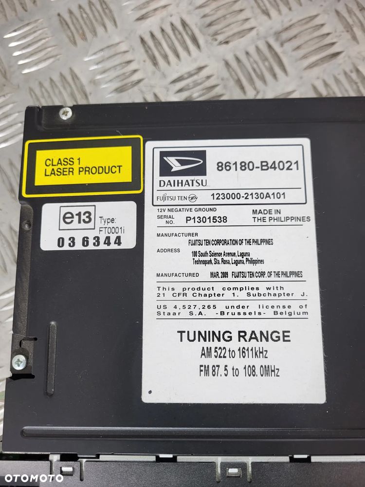 Daihatsu Terios II Radio CD MP3 - 3