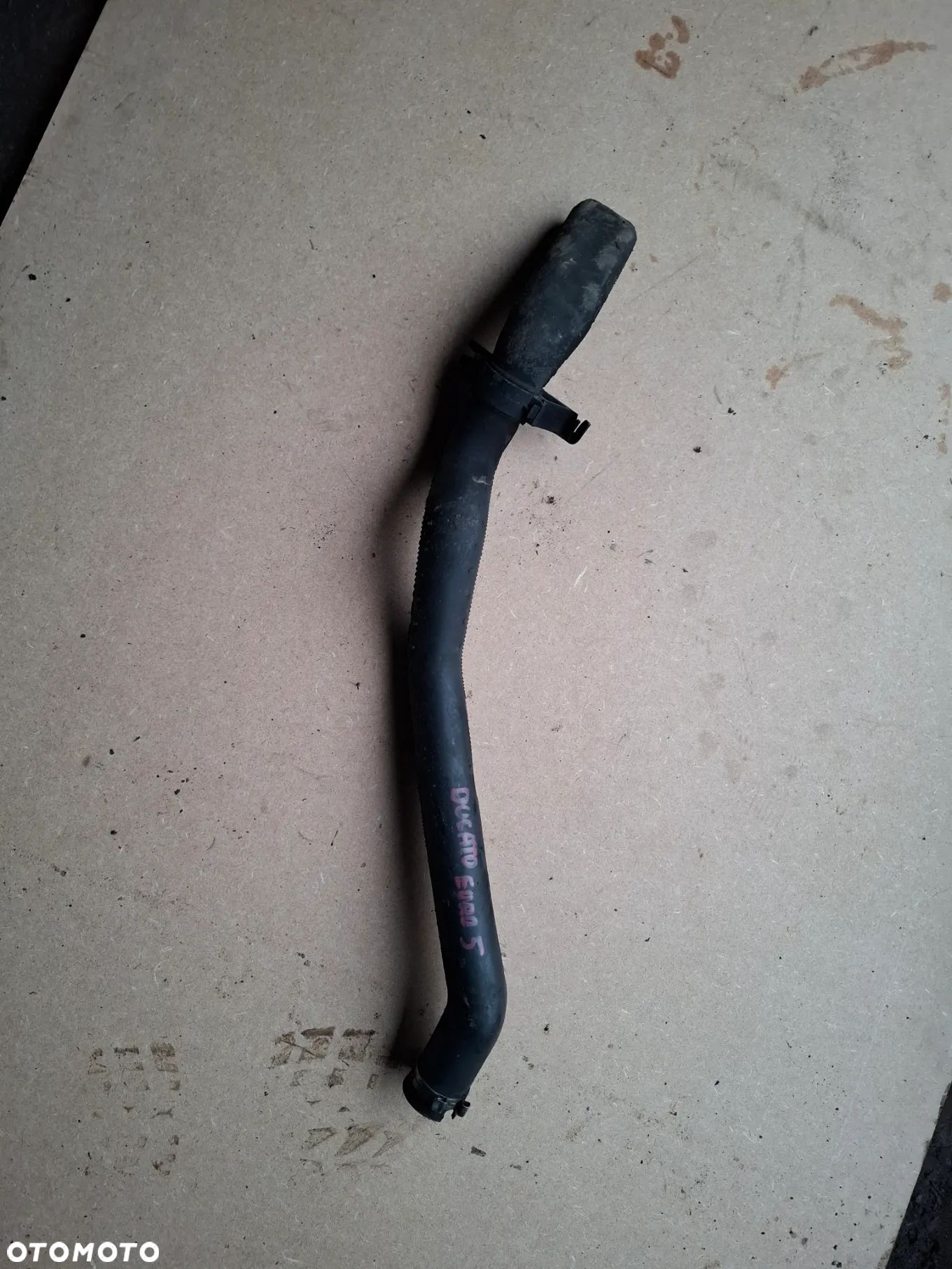 PRZEWÓD RURA WĄŻ WODY FIAT DUCATO CITROEN JUMPER PEUGEOT BOXER 1344509080 (2SZT) - 1