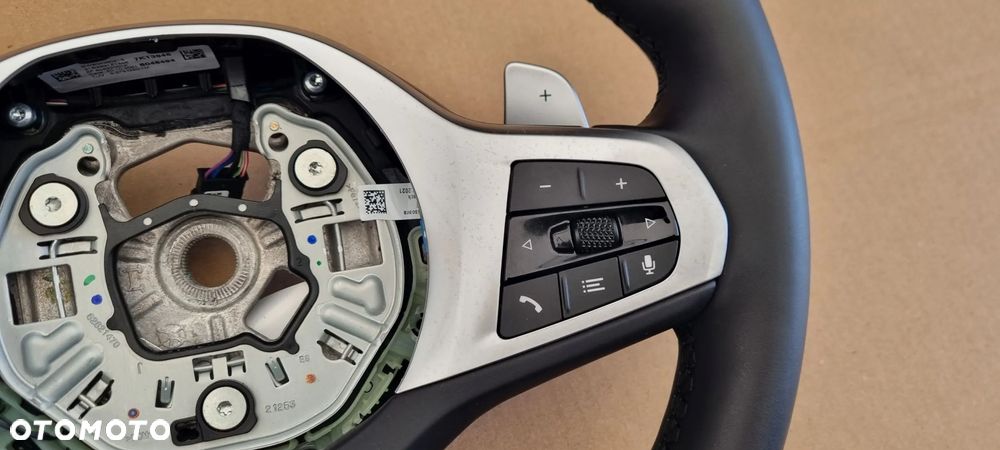 BMW 2 F44 GRAN COUPE M-PAKIET 2019- Kierownica Skóra Łopatki Oryginał - 7