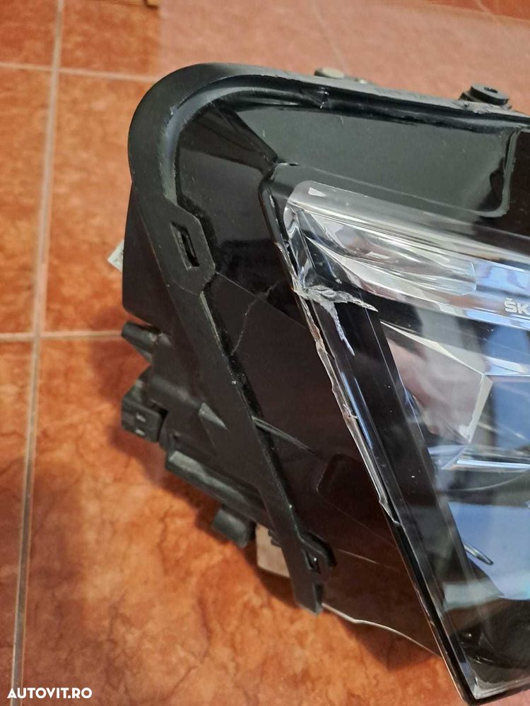 Far dreapta original full led Skoda Scala an 2019-2024 cod 657941016A - 2