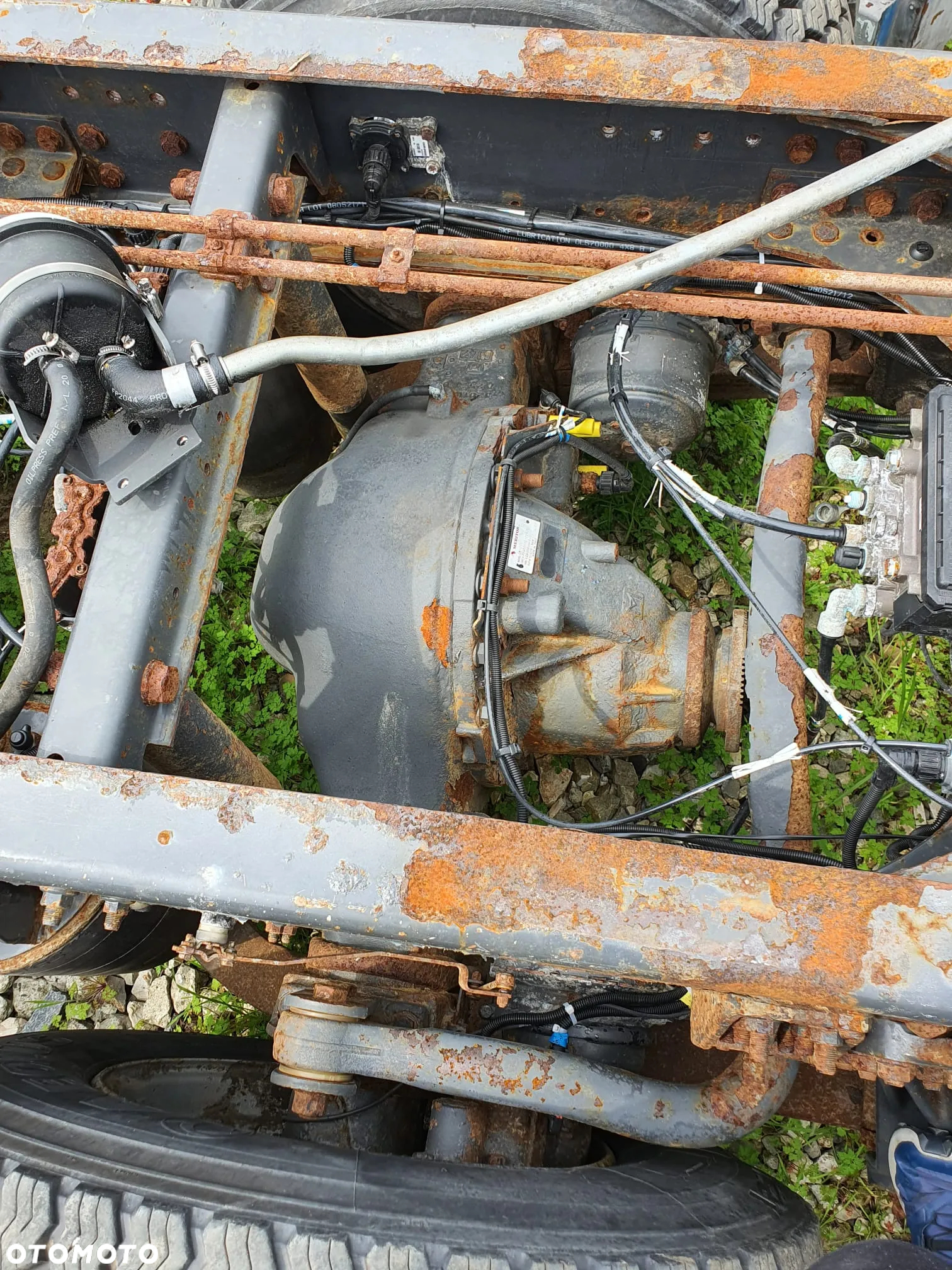 oś napędowa most z blokadą 3201W9253 Meritor MS 17X 3201W9253 D 25-1 B1 1 Volvo FE - 2