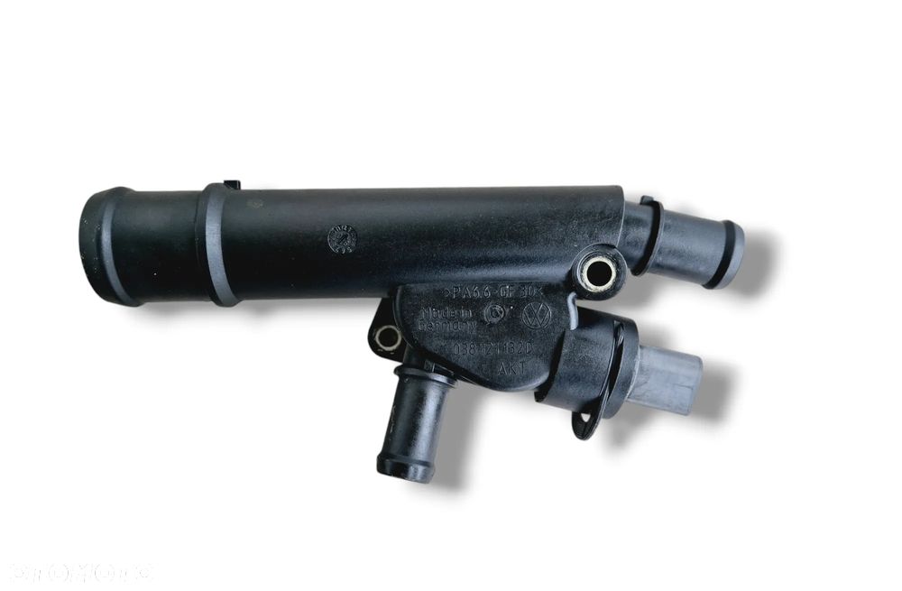OBUDOWA TERMOSTATU KRÓCIEC WODY VW AUDI SEAT SKODA 1.9 TDI 038121132D - 2