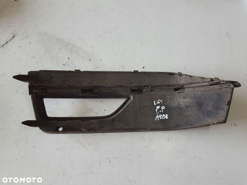 AUDI A4 B8 LIFT 11-15r S-LINE KRATKA ZDERZAKA PRAWA 8K0807682M - 4