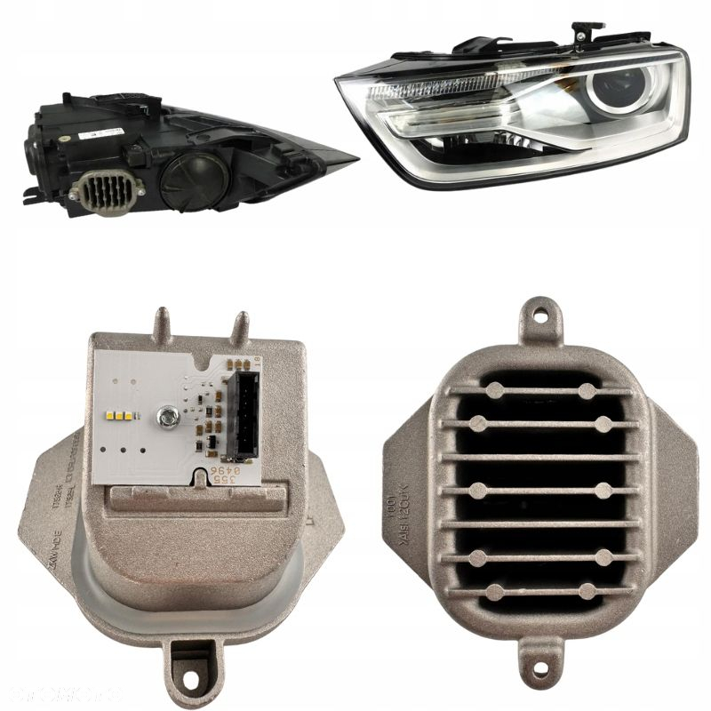 Moduł LED JEŻ DRL świateł dziennych lamp KSENON do AUDI Q3 8U 8U0941475B - 2