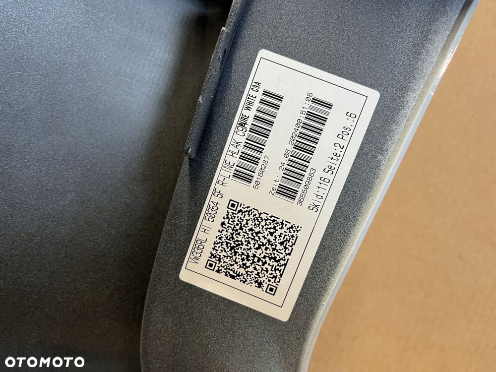 tylny zderzak tyŁ vw tiguan iii rline 2023-2025 vw tiguan 6xczujnik pdc - 11