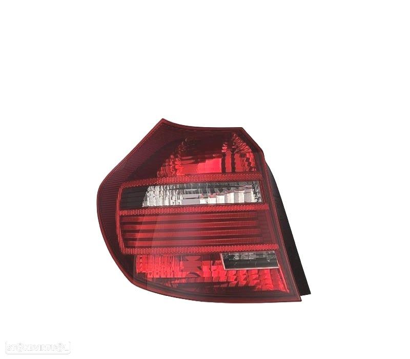 FAROLIM ESQ BMW E87 5D 03-12 E81 3D 06-12 LED BRANCO VERMELHO - 1