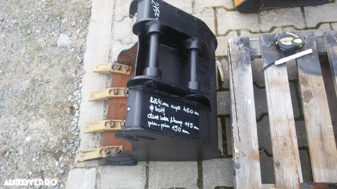 Cupa miniexcavator cu latimea de 460 mm - 3