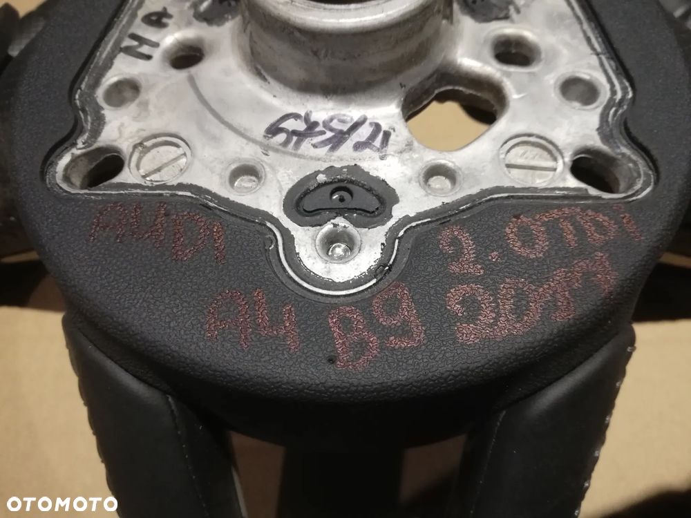 KIEROWNICA S-LINE F1 łopatki skóra niski przebieg AUDI A4 B9 A5 8W Q5 80A 2017r 8W0419091CS - 3