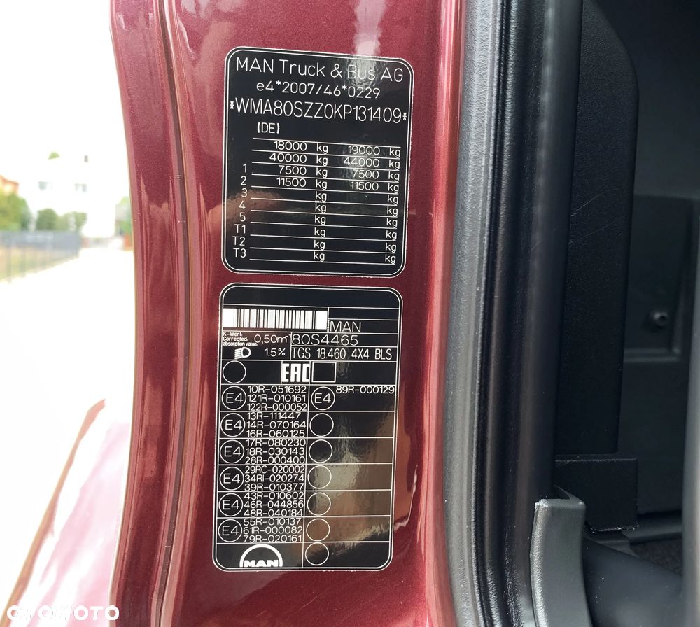 MAN TGS 18.460, 4x4 - STAŁY NAPĘD + CARNEHL METALOWA, - 39