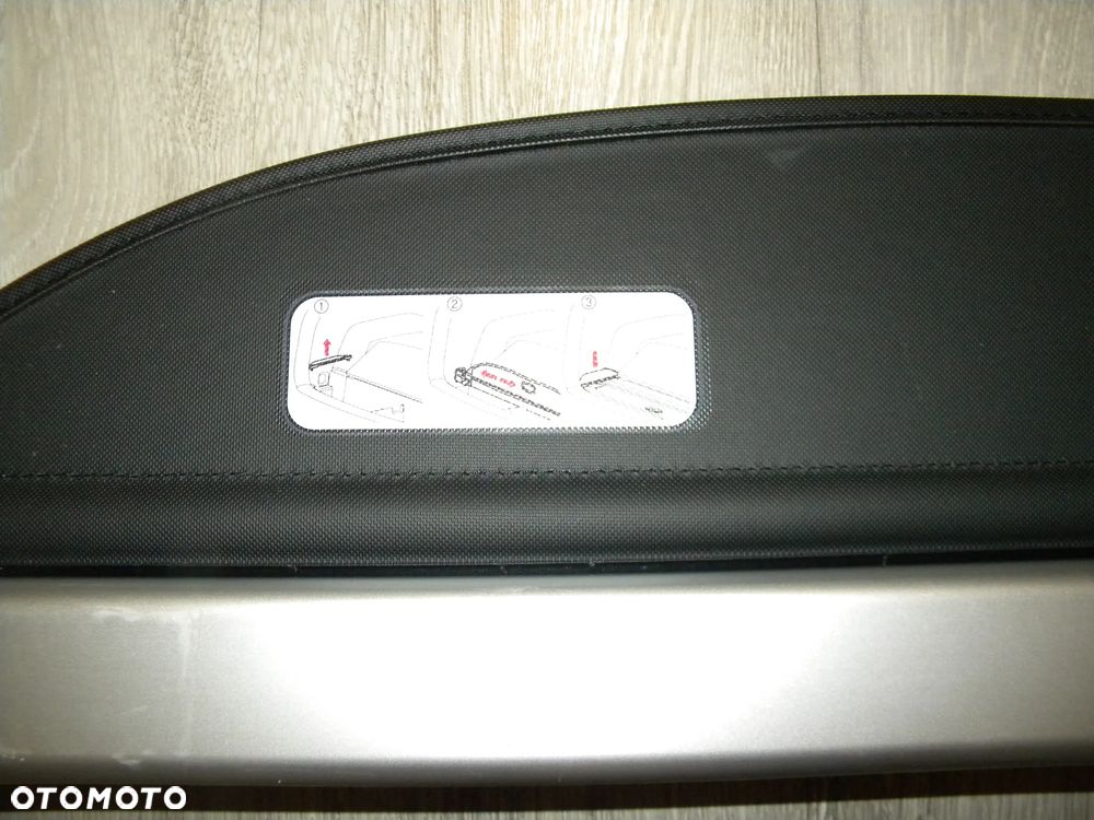 BARDZO ŁADNA ROLETA BAGAŻNIKA KIA SORENTO III 3 15-20 CZARNA ORYGINAL FV 85910-C5000 85910C5000 - 12