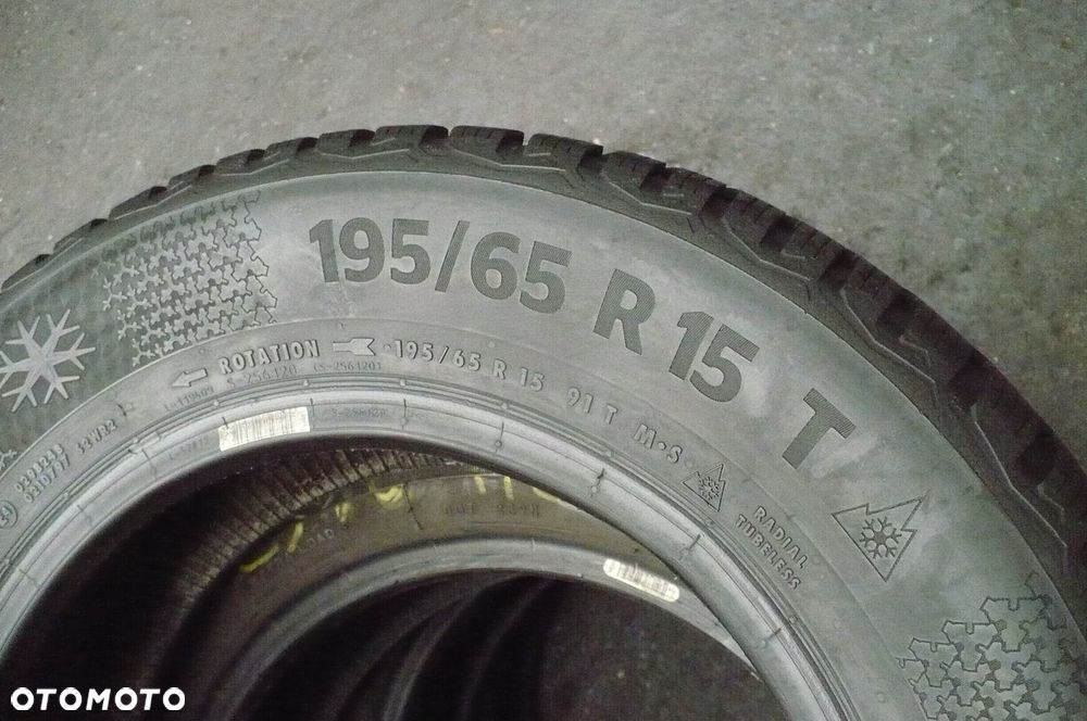 CONTINENTAL WinterContact TS870 195/65R15 6,5mm 2021 - 2