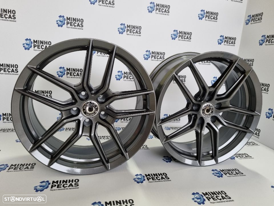 Jantes Wrath (WF-14) em 19" BMW Gloss Graphite - 2