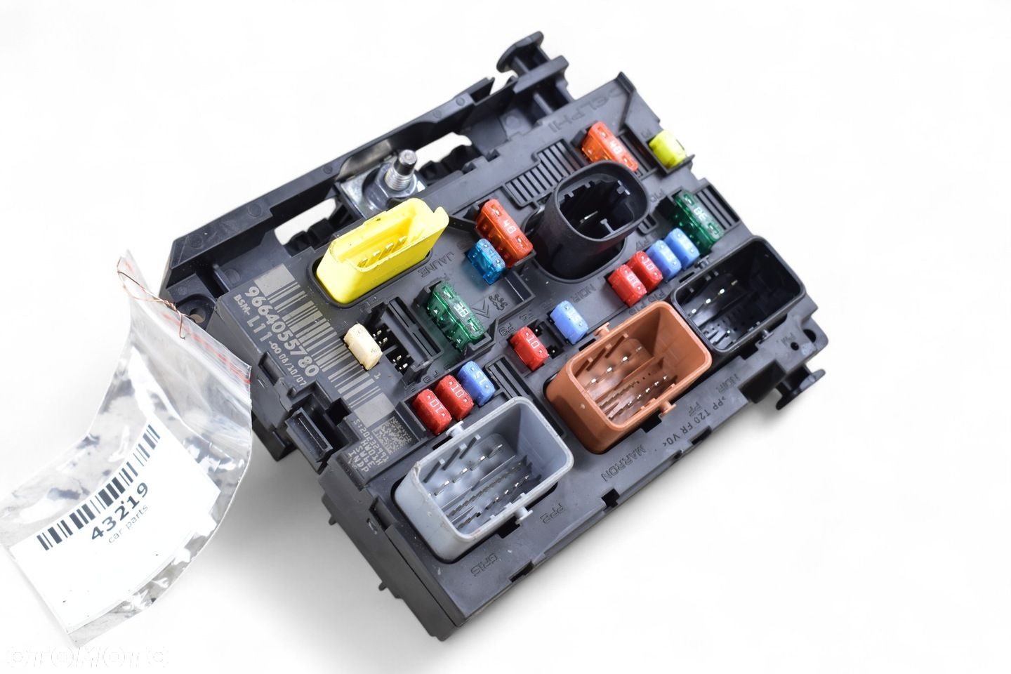Skrzynka Bezpieczników Moduł BSM CITROEN C2 C3 PEUGEOT 207 307 9664055780 - 1