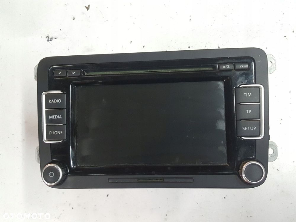 VW TOURAN 2 II 10-15r RADIO CD RADIOODTWARZACZ 3C8035195F - 1