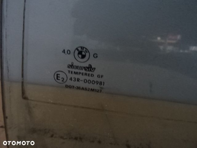 SZYBA DRZWI LEWY TYŁ BMW E34 KOMBI NR1219 - 2