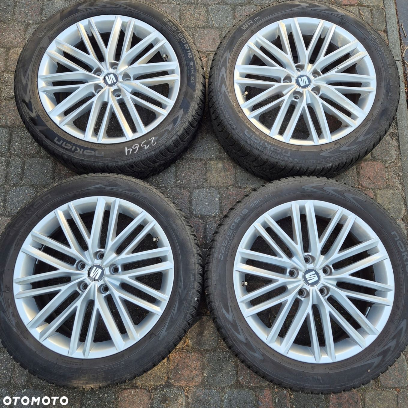 ZIMA KOŁA 225/50 R18 SEAT ATECA CUPRA FORMENTOR ARTEON TIGUAN AUDI Q3 KAROQ - 1