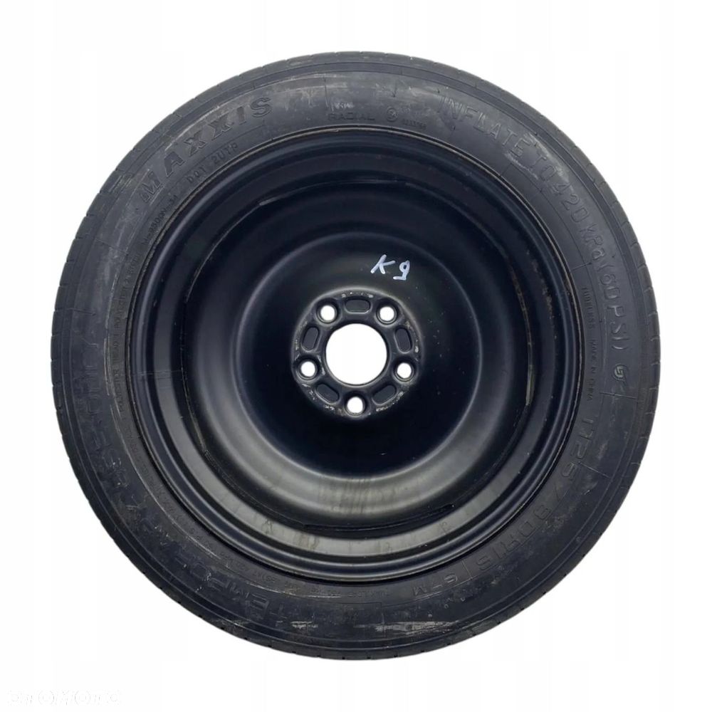 KOŁO DOJAZDOWE FORD FOCUS MK3 C-MAX II 125/80R16 5X108 AM51BA MAXXIS - 1