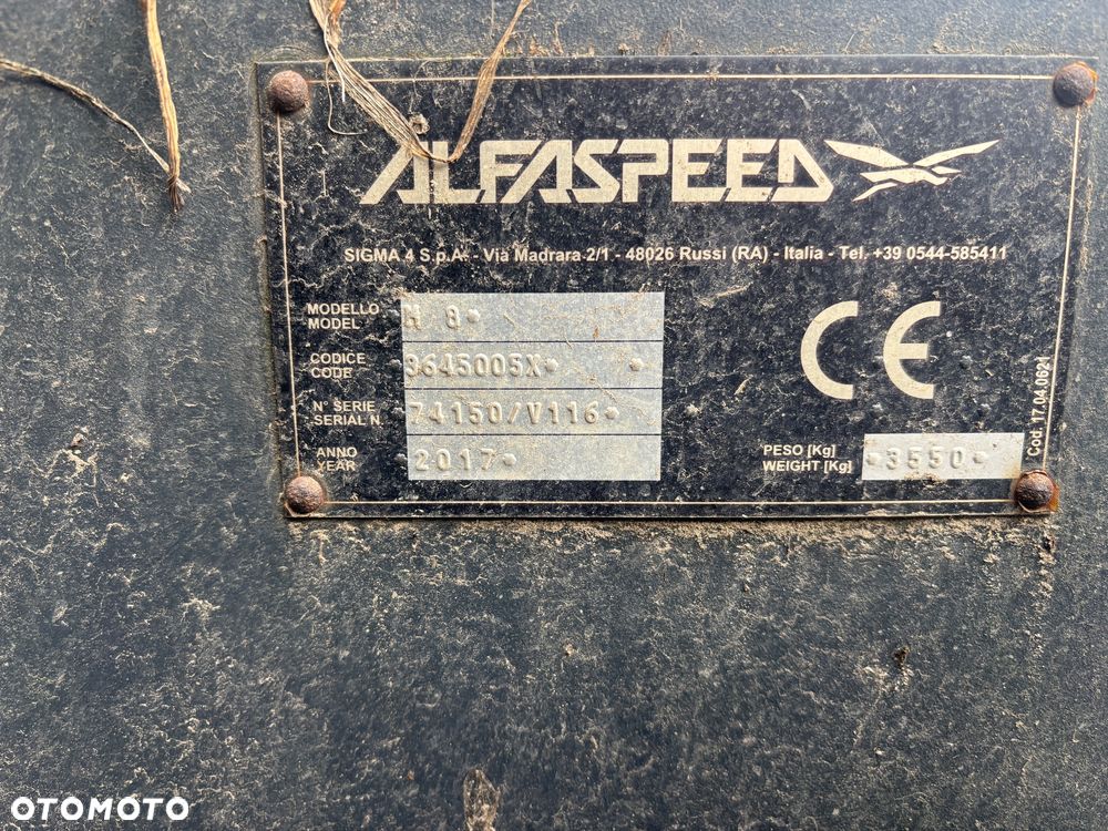 Inny Alfaspeed Zgrabiarka podbieraczowa (nie claas pottinger kuhn krone ) - 5