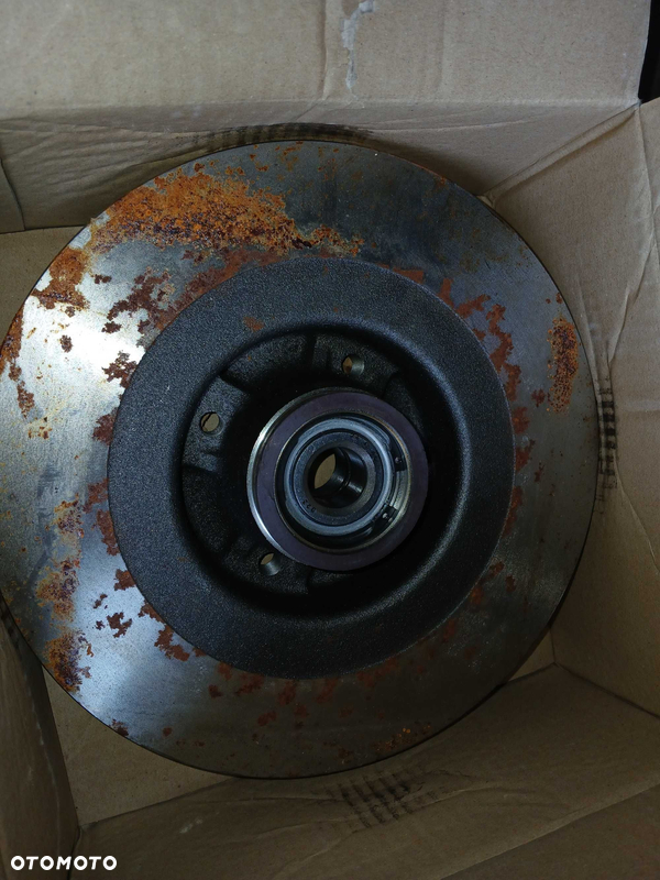 Tarcza hamulcowa tył BOSCH RENAULT SCENIC II z łożyskiem