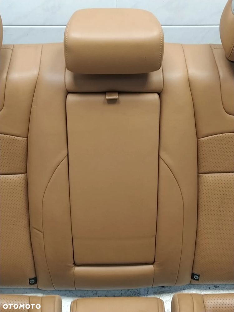 JAGUAR XJ XJR X351 FOTELE LEWA PRAWA PRZÓD PRZEDNIE KANAPA TYŁ TYLNA PODGRZEWANE WENTYLOWANE ELEKTRYCZNE PAMIĘĆ BOCZKI DRZWI KOMPLET ZNACZEK R ORYGINAŁ - 10