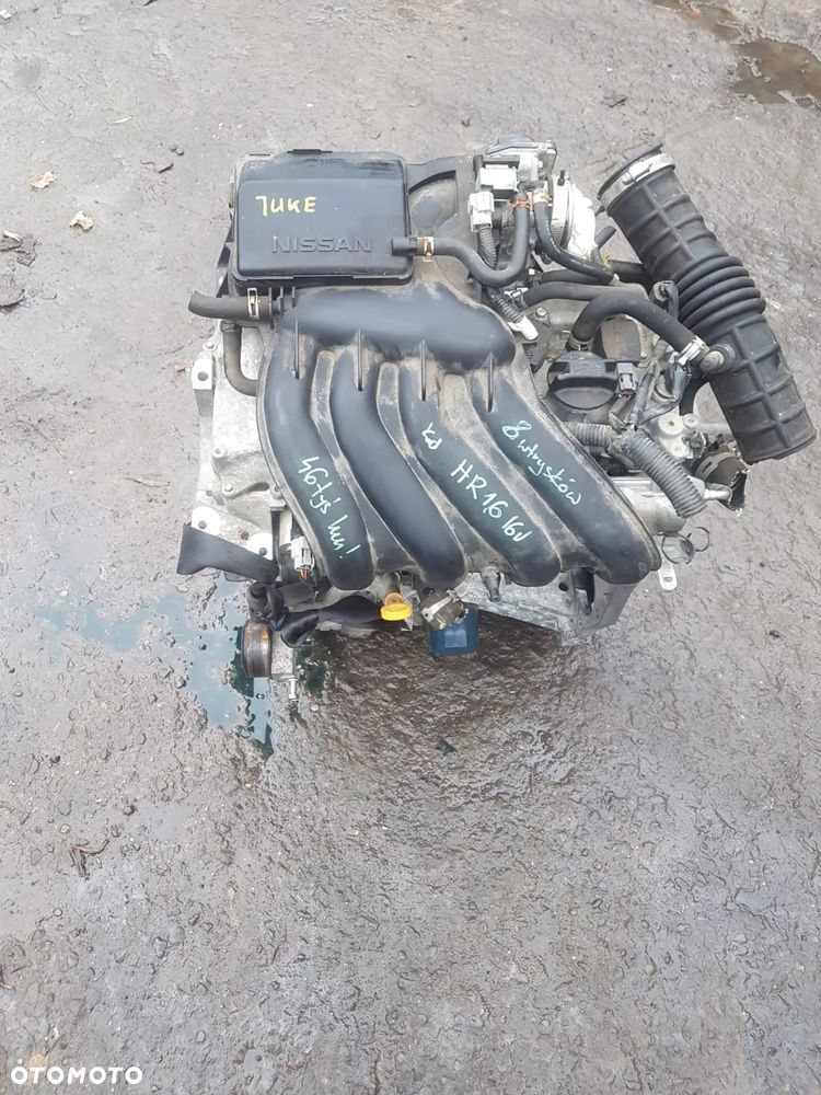 Silnik NISSAN JUKE HR 1.6 16V benz 8 WTRYSKOW - 1